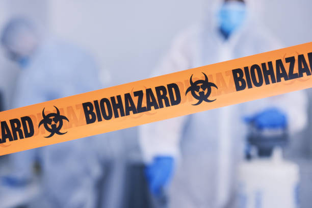 Professional Infectious Disease Decontamination technician working in Brownsville, PA